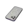 İphone 14 Pro Max Kılıf Grand Magneticsafe Kapak - Mor