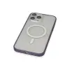 İphone 14 Pro Max Kılıf Grand Magneticsafe Kapak - Mor