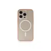 İphone 14 Pro Max Kılıf Grand Magneticsafe Kapak - Pembe