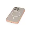 İphone 14 Pro Max Kılıf Grand Magneticsafe Kapak - Pembe