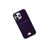 İphone 14 Pro Max Kılıf Kelvin Kartvizitli  - Derin Mor