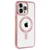 İphone 14 Pro Max Kılıf Kronos Magsafe Kapak - Rose Gold