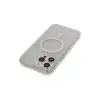 İphone 14 Pro Max Kılıf Matte Şeffaf Magneticsafe - Şeffaf