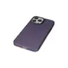 İphone 14 Pro Max Kılıf Modos Metal Kapak - Mor