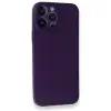 İphone 14 Pro Max Kılıf Pp Ultra İnce Kapak - Mor