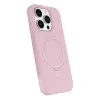 İphone 14 Pro Max Regal Magsafe Standlı Kapak - Açık Pembe