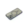 İphone 15 Kılıf Joke Simli Magneticsafe Kılıf - Lacivert