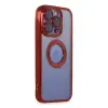 İphone 15 Pro Kılıf Slot  - Kırmızı