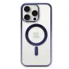 İphone 15 Pro Max Kılıf Erozi Magsafe Kapak - Lacivert