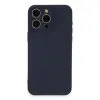 İphone 15 Pro Max Kılıf Nano İçi Kadife  - Lacivert
