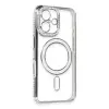 İphone 16 Kılıf Joke Simli Magneticsafe Kılıf - Gri