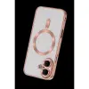 İphone 16 Kılıf Kross Magneticsafe Kapak - Rose