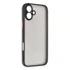 İphone 16 Kılıf Montreal  Kapak - Siyah
