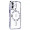 İphone 16 Plus Kılıf Joke Simli Magneticsafe Kılıf - Mi