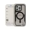 İphone 16 Pro Kılıf Boyi Magsafe  Kapak - Derin Mor