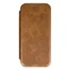 İphone 16 Pro Kılıf Flip Cover - Taba