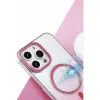 İphone 16 Pro Max Glossy Magsafe Kapak - Pembe