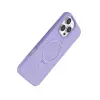 İphone 16 Pro Max Regal Magsafe Standlı Kapak - Lila