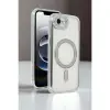 İphone 16e Joke Simli Magneticsafe Kılıf - Derin Mor