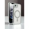 İphone 16e Joke Simli Magneticsafe Kılıf - Pembe