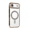 İphone 17 Air Joke Simli Magneticsafe Kılıf - Gold