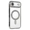 İphone 17 Air Joke Simli Magneticsafe Kılıf - Gümüş