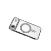 İphone 17 Air Joke Simli Magneticsafe Kılıf - Gümüş
