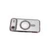 İphone 17 Air Joke Simli Magneticsafe Kılıf - Pembe