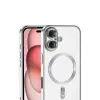 İphone 17 Kross Magneticsafe Kapak - Gümüş
