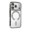 İphone 17 Pro Joke Simli Magneticsafe Kılıf - Gümüş