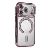 İphone 17 Pro Joke Simli Magneticsafe Kılıf - Pembe