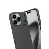 İphone 17 Pro Max Auto Fus Karbon Kapak - Gri