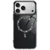 İphone 17 Pro Max Live Diamond Magsafe Kapak - Siyah