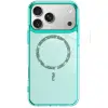 İphone 17 Pro Max Live Diamond Magsafe Kapak - Yeşil