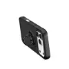 İphone 17 Pro Montreal Yüzüklü  Kapak - Siyah