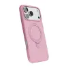 İphone 17 Pro Regal Magsafe Standlı Kapak - Açık Pembe