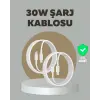 iPhone iPad Airpods Uyumlu 30W Type-C to Lightning Kablo