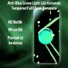 iPhone SE3-SE2 İPhone 8-7 Anti -Blue Green Light Göz Korumalı Tempered Full Ekran Koruyucu-(5775)