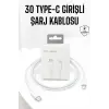 Iphone Uyumlu İOS Uyumlu Lightning Hızlı Şarj Tye C Lightning Şarj Kablosu
