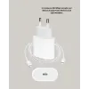 iPhone ve iPad Uyumlu 20W Güvenli USB-C Hızlı Şarj Adaptörü