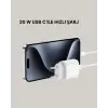 iPhone ve iPad Uyumlu 20W Güvenli USB-C Hızlı Şarj Adaptörü