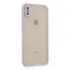 İphone X Kılıf Montreal  Kapak - Mor