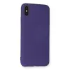 İphone Xs Max Kılıf Nano İçi Kadife  - Mor