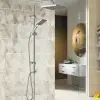 Irmak Premium Robot Yağmurlama Tepe Duş Sistemi – Modern Banyo Batarya Seti