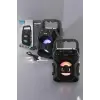 Işıklı Bluetooth Hoparlör Müzik ve Renkli Işık Taşınabiilir