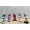 Işıklı Müzikli Cam Fanus İçinde Lavantalı Romantik Gül
