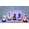 Işıklı Müzikli Cam Fanus İçinde Romantik Gül  Alk5004