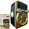 Işıklı Nostaljik Speaker Fm Bluetooth Usb Sd Card YST-212