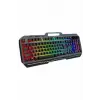 Işıklı Oyuncu Q Klavye Mouse Seti Siyah Gaming Oyuncu Klavye