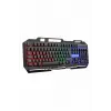 Işıklı Oyuncu Q Klavye Mouse Seti Siyah Gaming Oyuncu Klavye